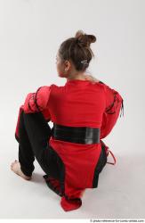 KATERINA NINJA KNEELING POSE 2